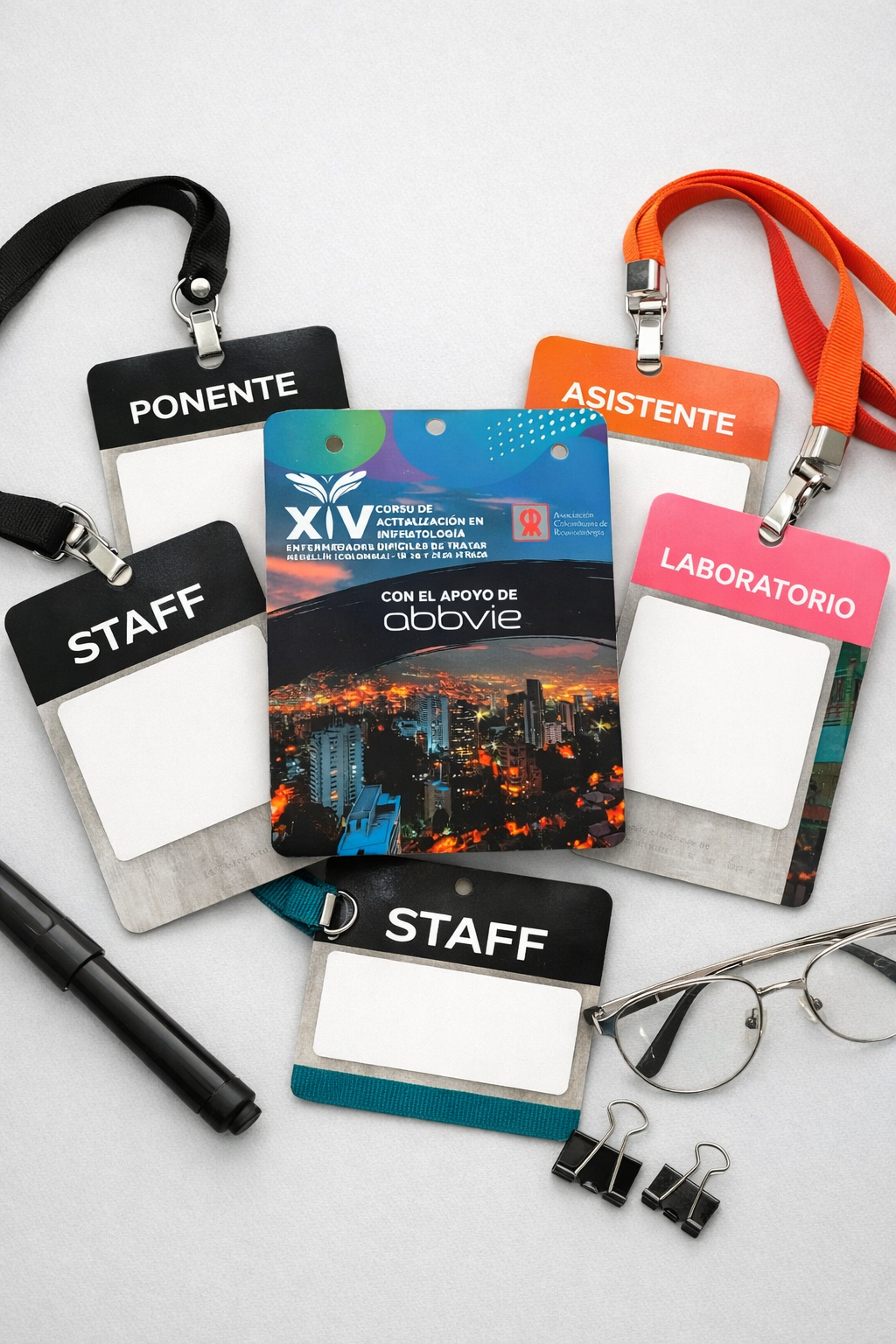 Credenciales para eventos de salud